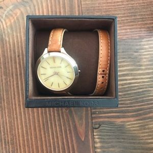 Michael Kors Women’s Slim Runway Wrap Watch